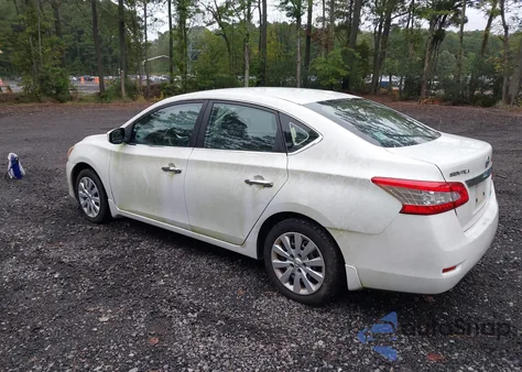 2013 Nissan Sentra Sv из США, поврежденный, VIN 3N1AB7AP3DL669457